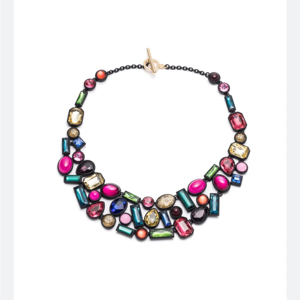 Trina Turk NEWT CONFETTI STONE STATEMENT NECKLACE